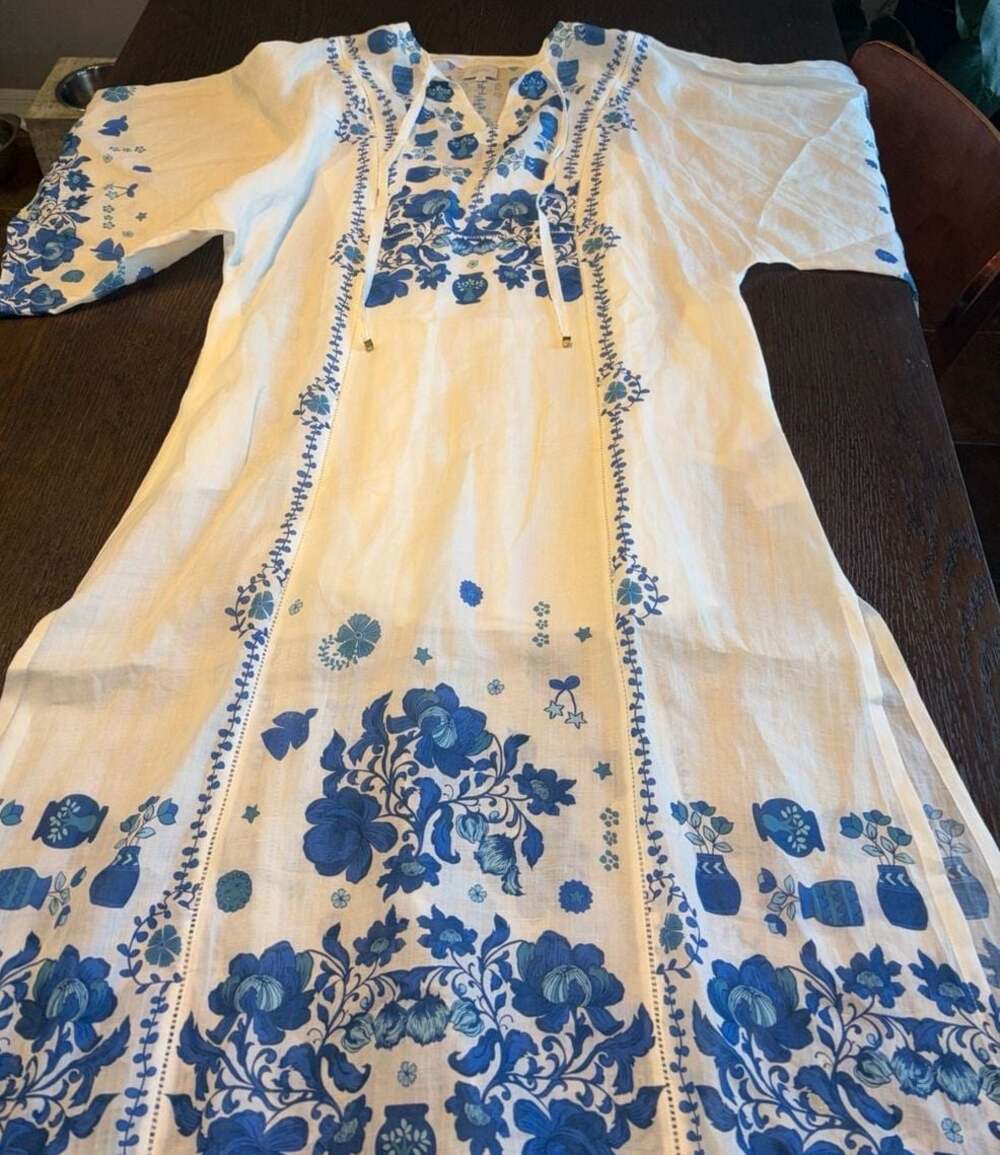 Johnny Was BIANNCA KAFTAN Tunic Dress Size S - Picture 7 of 16